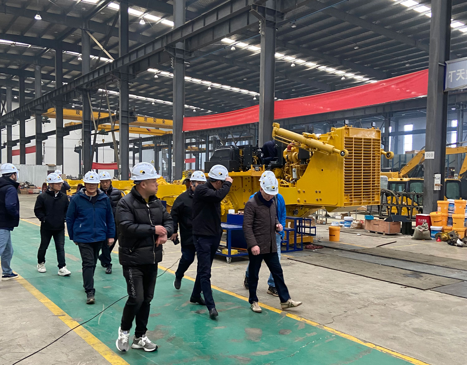 Chinese clients visit topadora factory