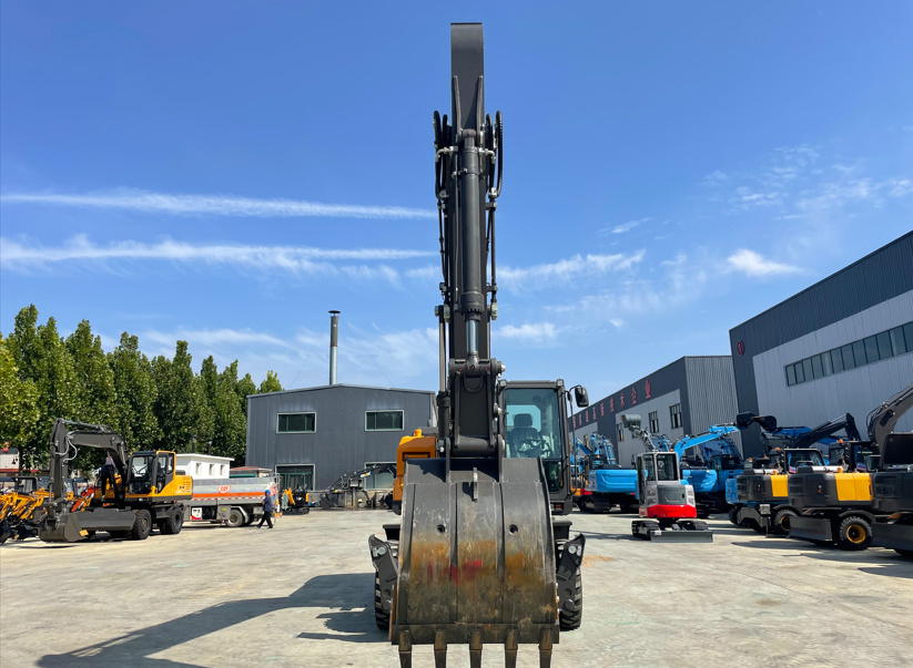  excavadora de ruedas de 148HP