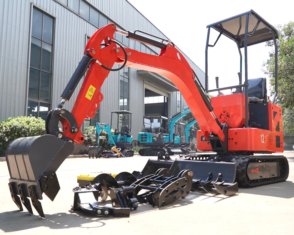 Miniexcavadora de 1 tonelada