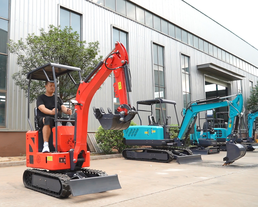  miniexcavadora con motor Yanmar