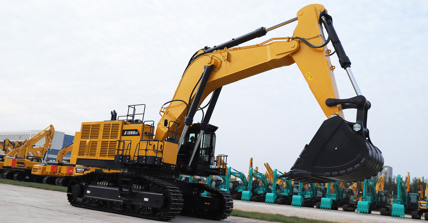SH1250 Excavadora grande