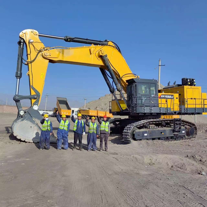 Excavadora de 120 toneladas