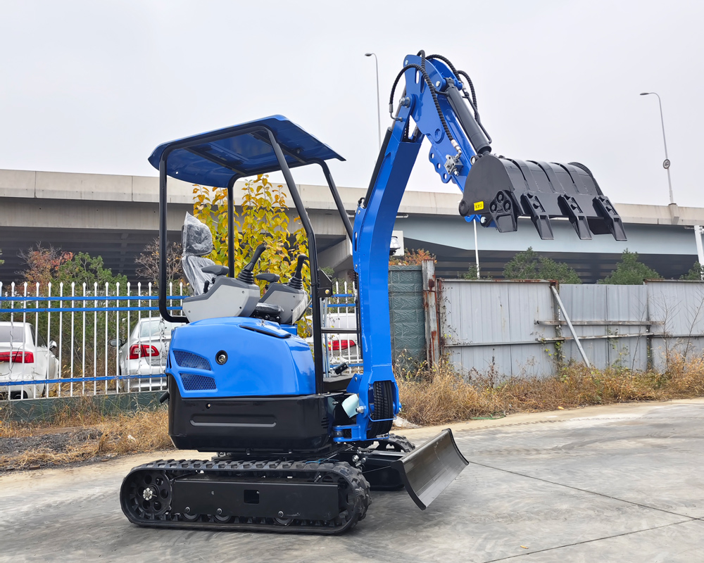 Excavadora compacta y ligera