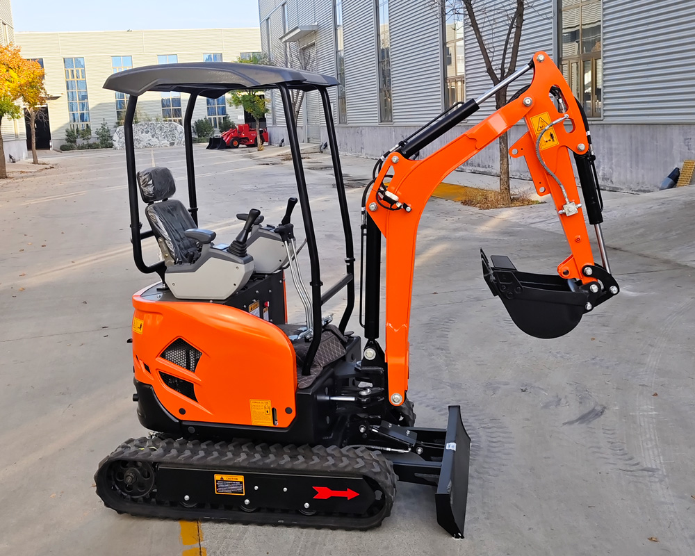  miniexcavadora sobre orugas de 1