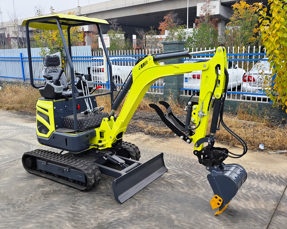 Miniexcavadora de orugas de 2 toneladas
