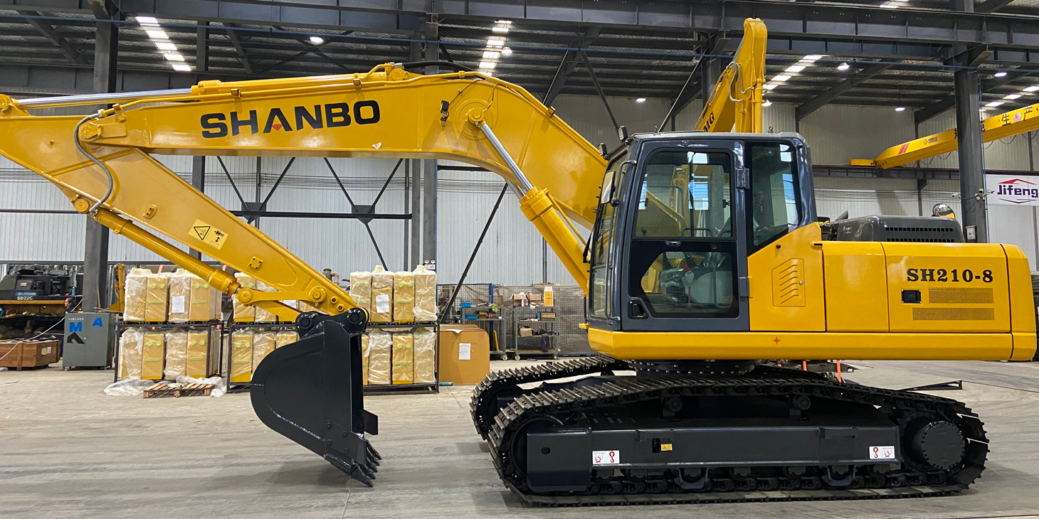 SH210-8 Excavadora mediana