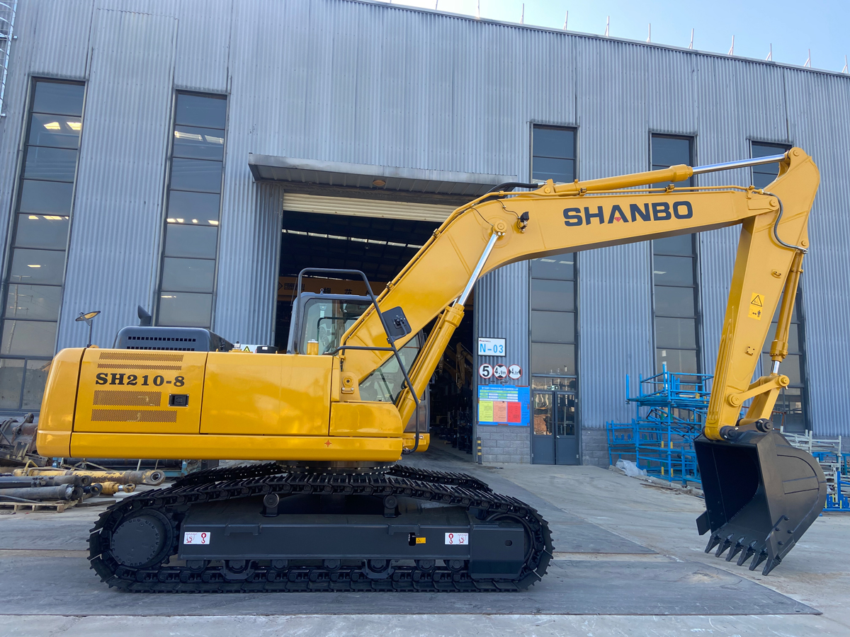 Excavadora de orugas de 21 toneladas