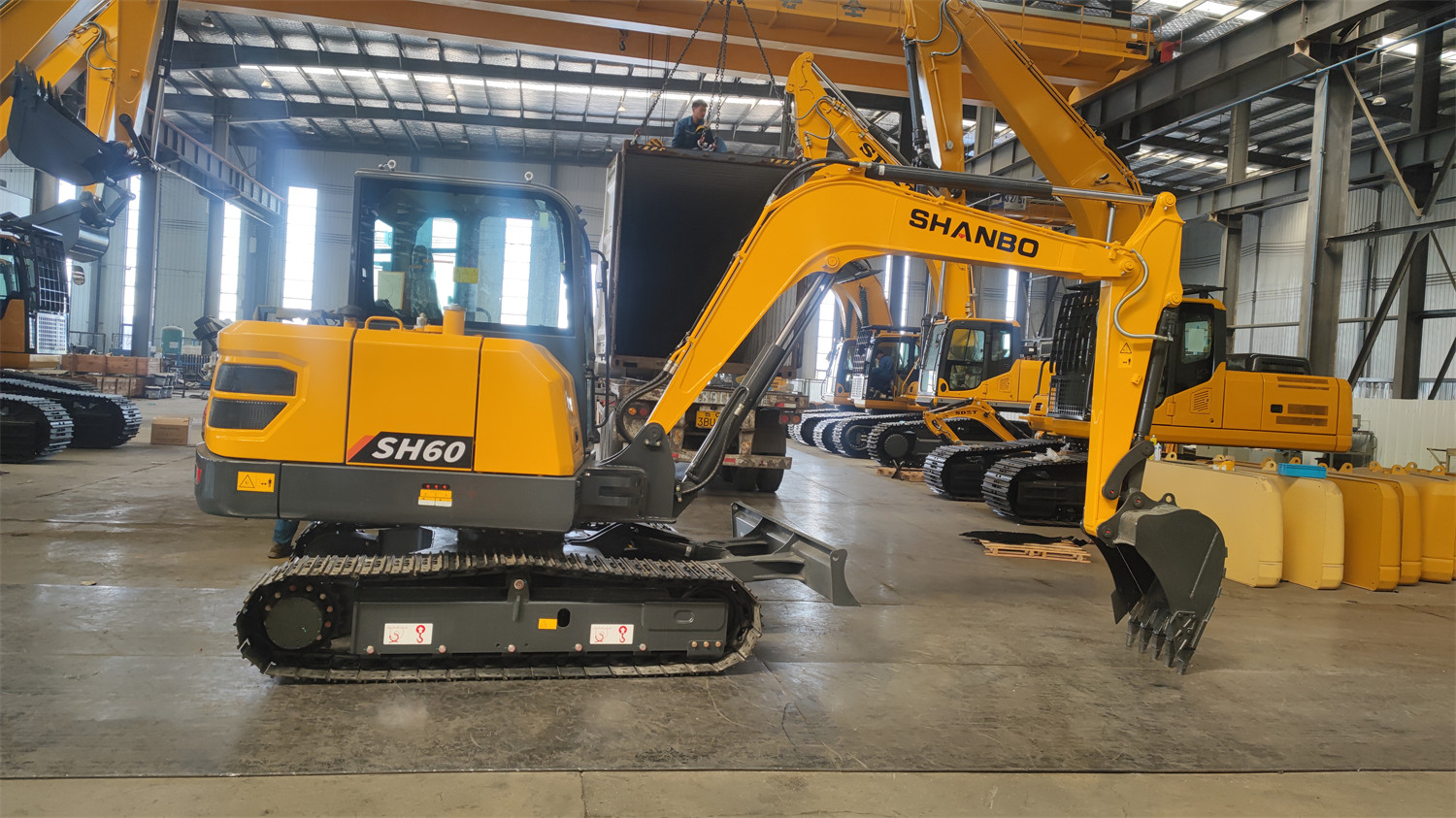 SH60p Pequeña excavadora