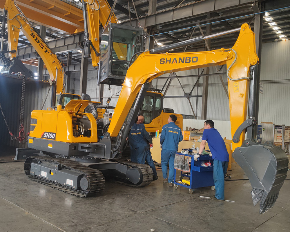 Miniexcavadora de 6 toneladas