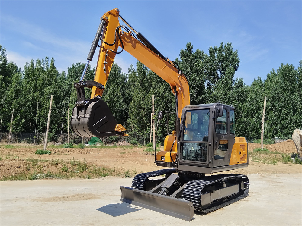  excavadora de ingeniería de tierras agrícolas