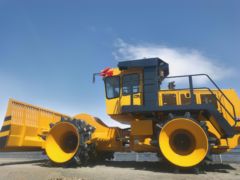Compactador de residuos de 26 toneladas